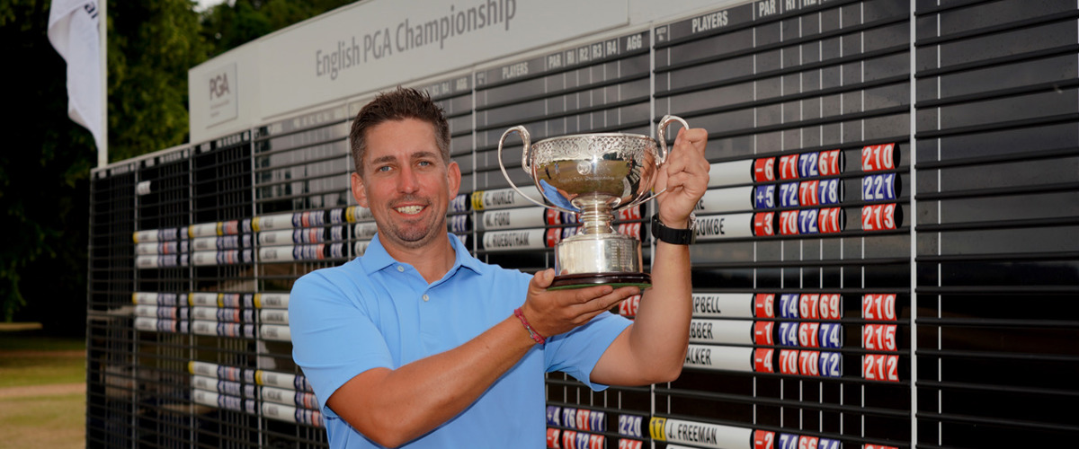 Mansell holds nerve to clinch English PGA Championship at Bowood
